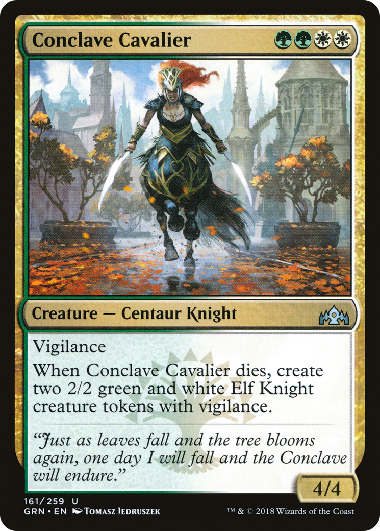 Conclave Cavalier (GRN-161) - Guilds of Ravnica Foil