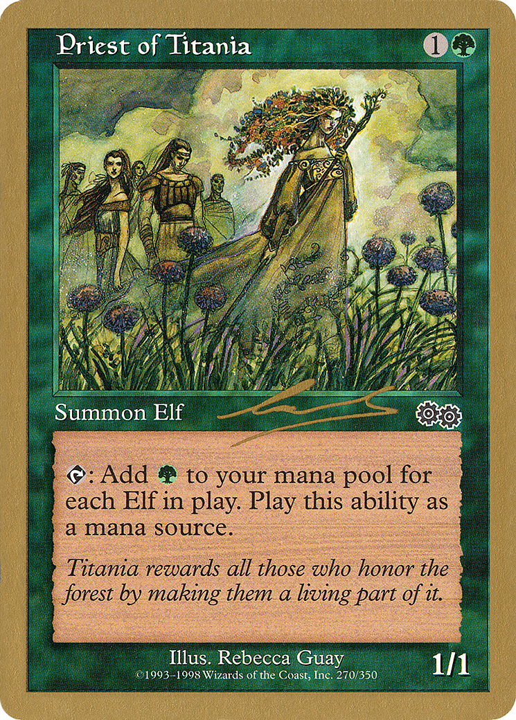 Priest of Titania - 2000 Nicolas Labarre (USG) (WCD-) - World Championship Decks 2000