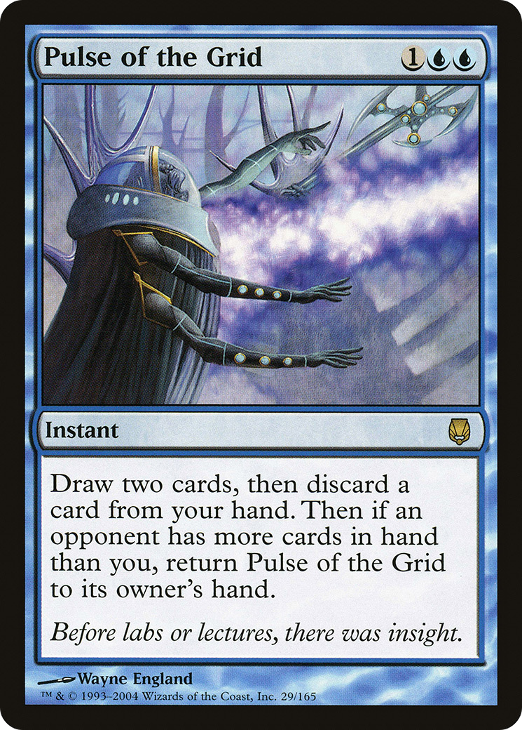 Pulse of the Grid (DST-029) - Darksteel Foil