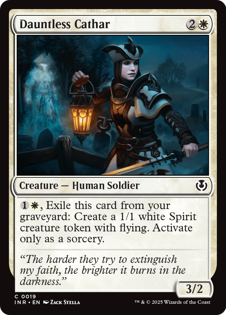 Dauntless Cathar (INR-019) - Innistrad Remastered Foil