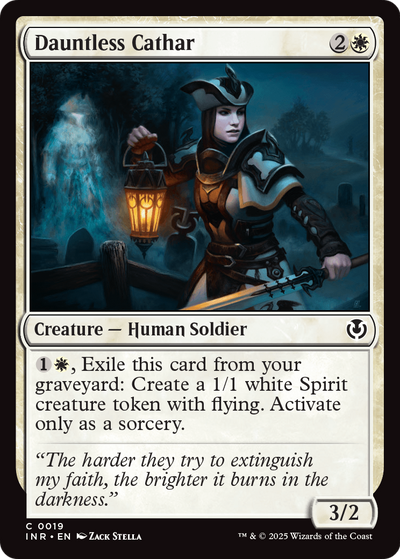 Dauntless Cathar (INR-019) - Innistrad Remastered Foil