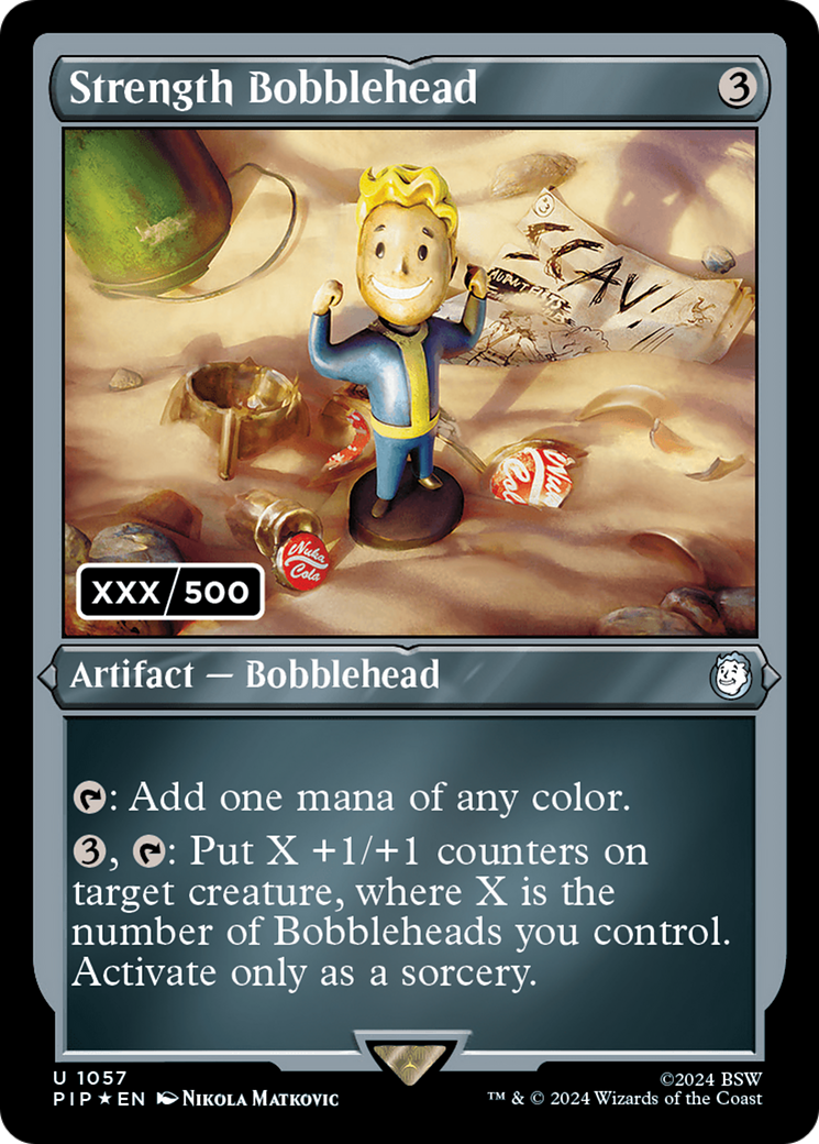 Strength Bobblehead (Serial Numbered) (PIP-1057) - Fallout Foil