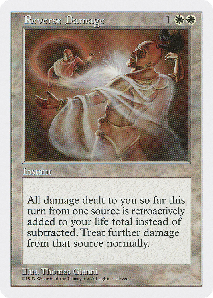 Reverse Damage (5ED-) - Fifth Edition