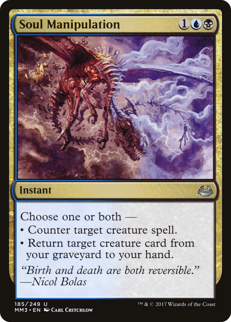 Soul Manipulation (MM3-185) - Modern Masters 2017