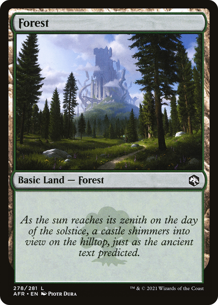 Forest (278) (AFR-278) - Adventures in the Forgotten Realms