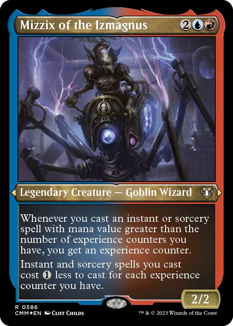 Mizzix of the Izmagnus (CMM-586) - Commander Masters Etched Foil