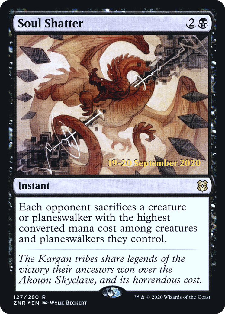 Soul Shatter (PRE-127) - Zendikar Rising Promos Foil