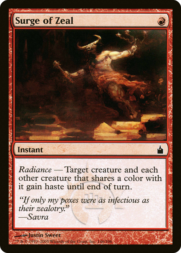 Surge of Zeal (RAV-146) - Ravnica: City of Guilds