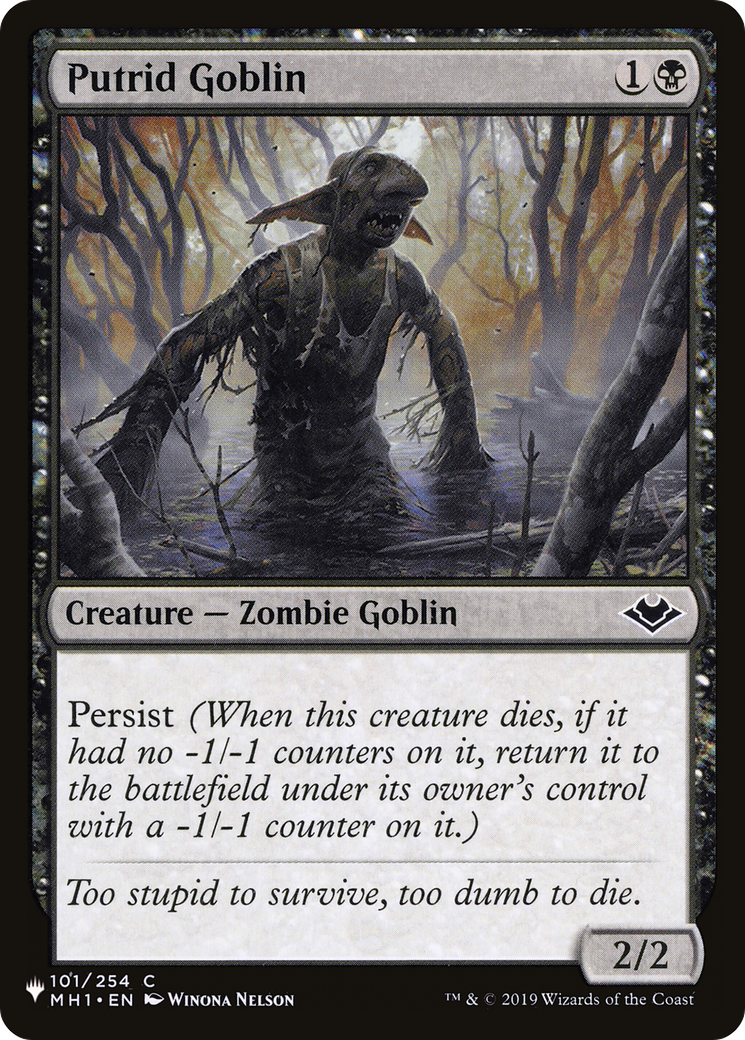 Putrid Goblin (LIST-101/254) - The List