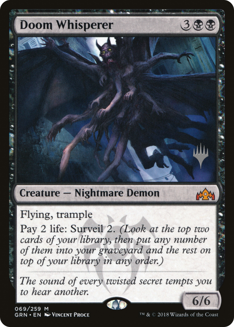 Doom Whisperer (PPM20-069) - Guilds of Ravnica Promos Foil