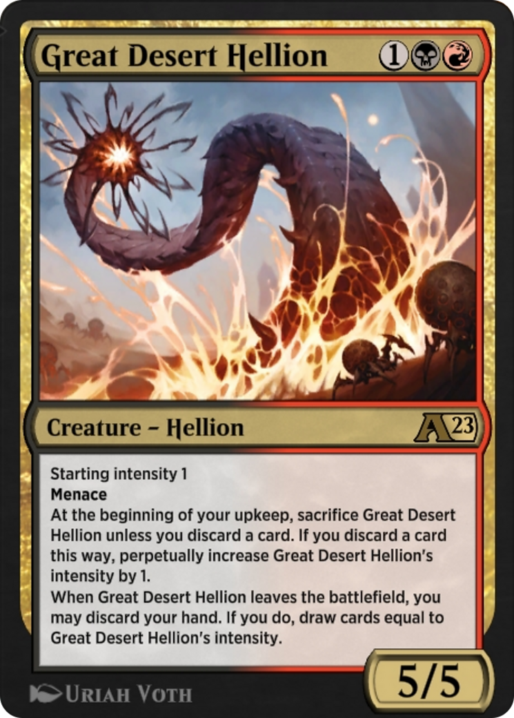Great Desert Hellion (YBRO-019) - Alchemy: The Brothers' War