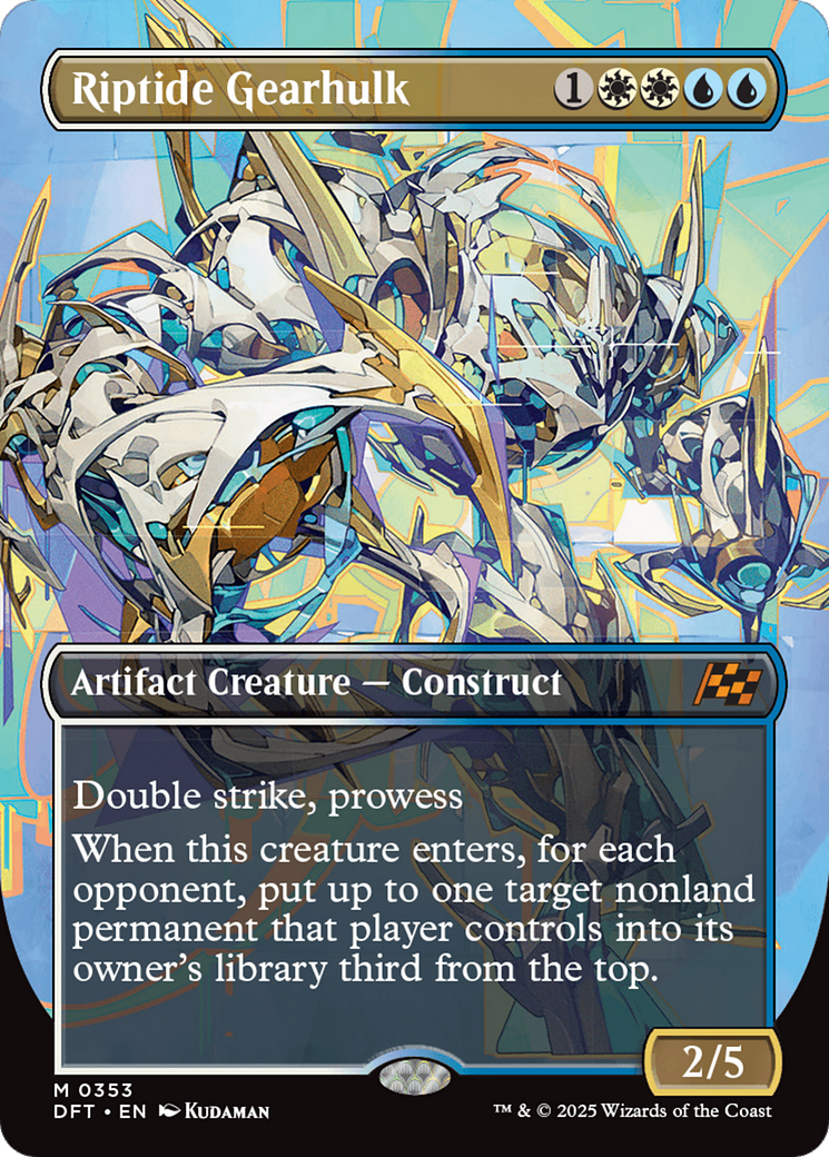 Riptide Gearhulk (Borderless) (DFT-353) - Aetherdrift (Borderless)