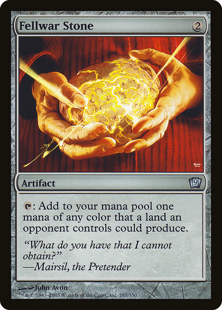 Fellwar Stone (9ED-297) - 9th Edition Foil