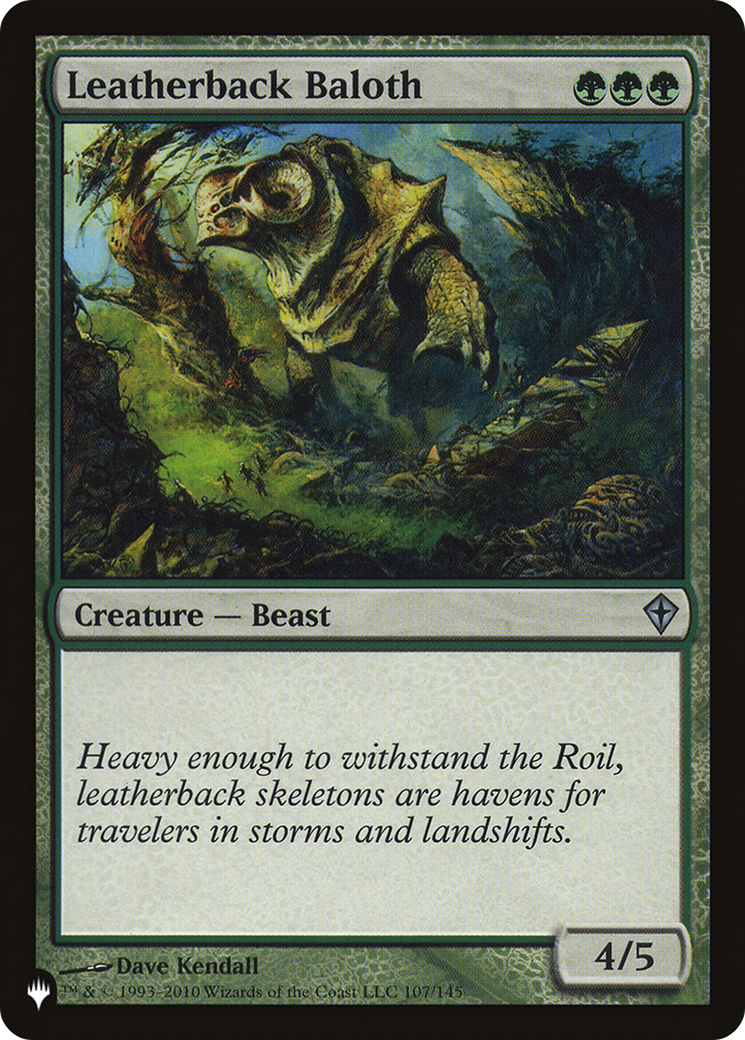 Leatherback Baloth (LIST-107/145) - The List