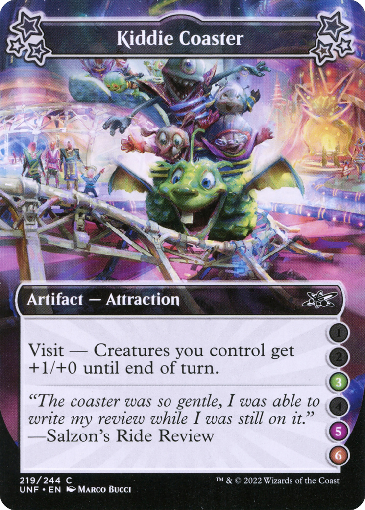 Kiddie Coaster (3-5-6) (UNF-219) - Unfinity Foil