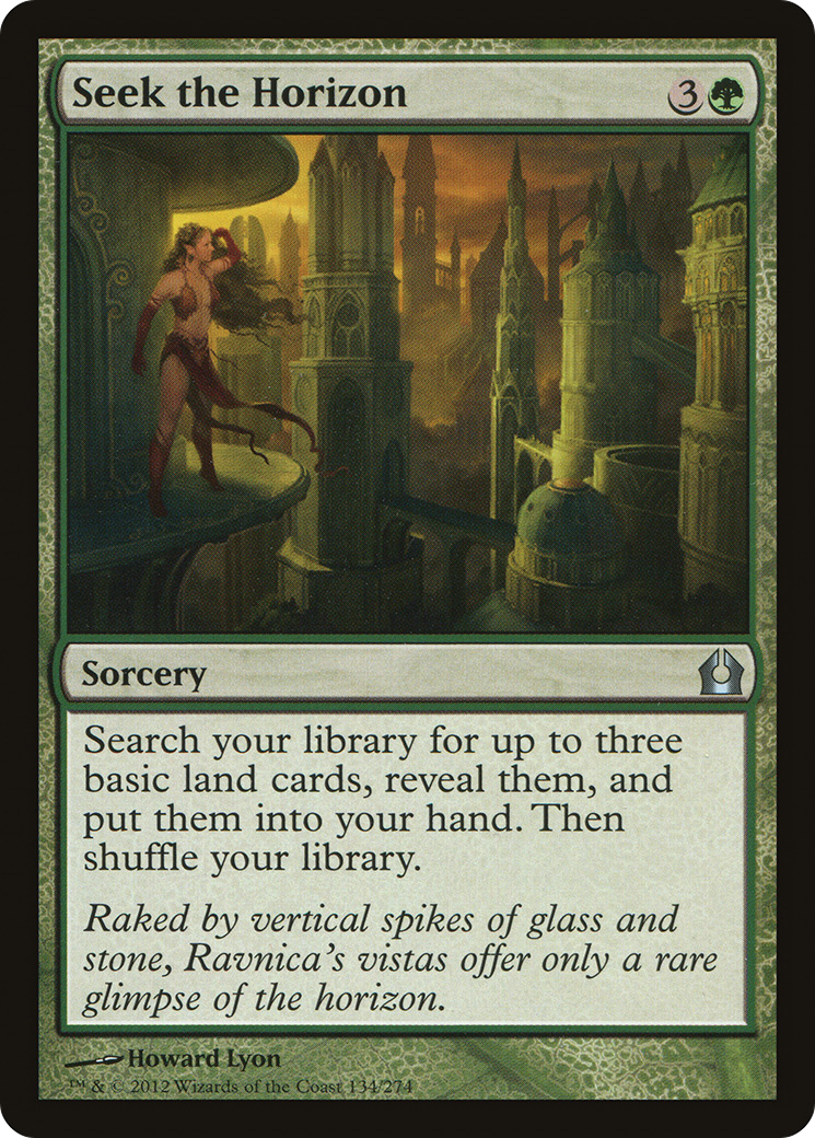 Seek the Horizon (RTR-134) - Return to Ravnica Foil