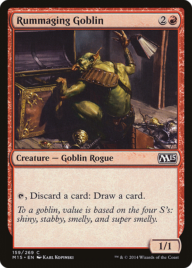 Rummaging Goblin (M15-159) - Magic 2015