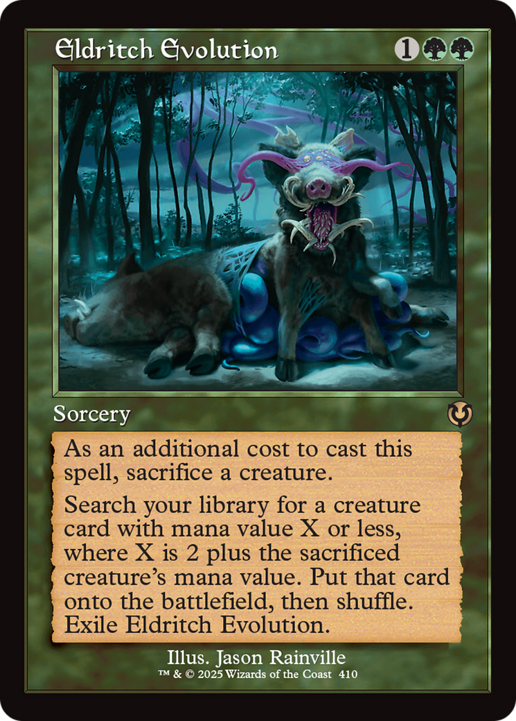 Eldritch Evolution (Retro Frame) (INR-410) - Innistrad Remastered