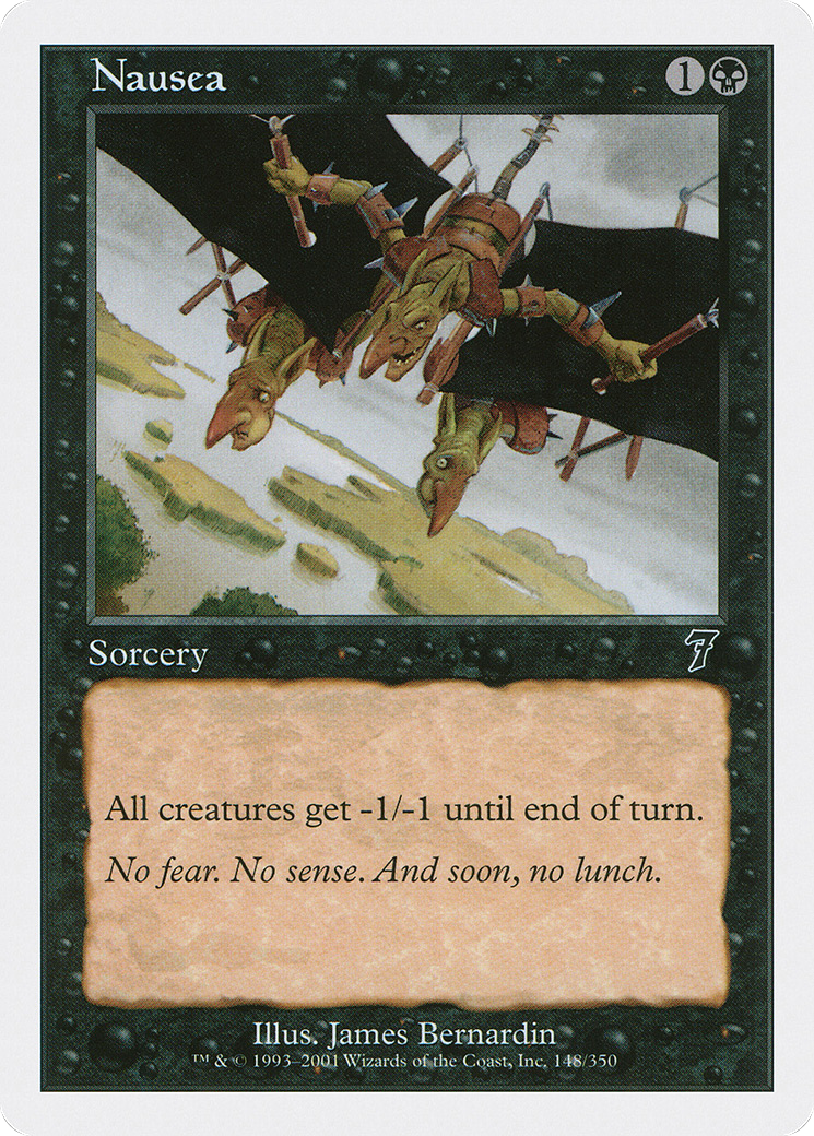 Nausea (7ED-148) - 7th Edition