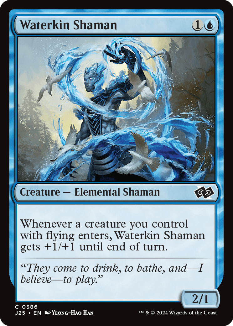 Waterkin Shaman (J25-386) - Foundations Jumpstart
