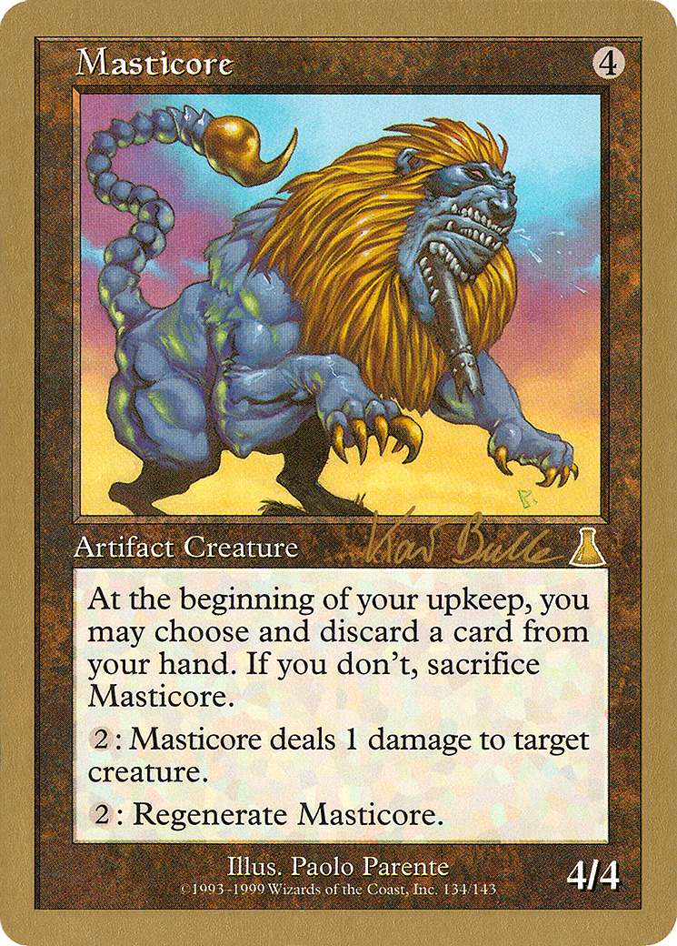 Masticore - 1999 Kai Budde (UDS) (WCD-) - World Championship Decks 1999
