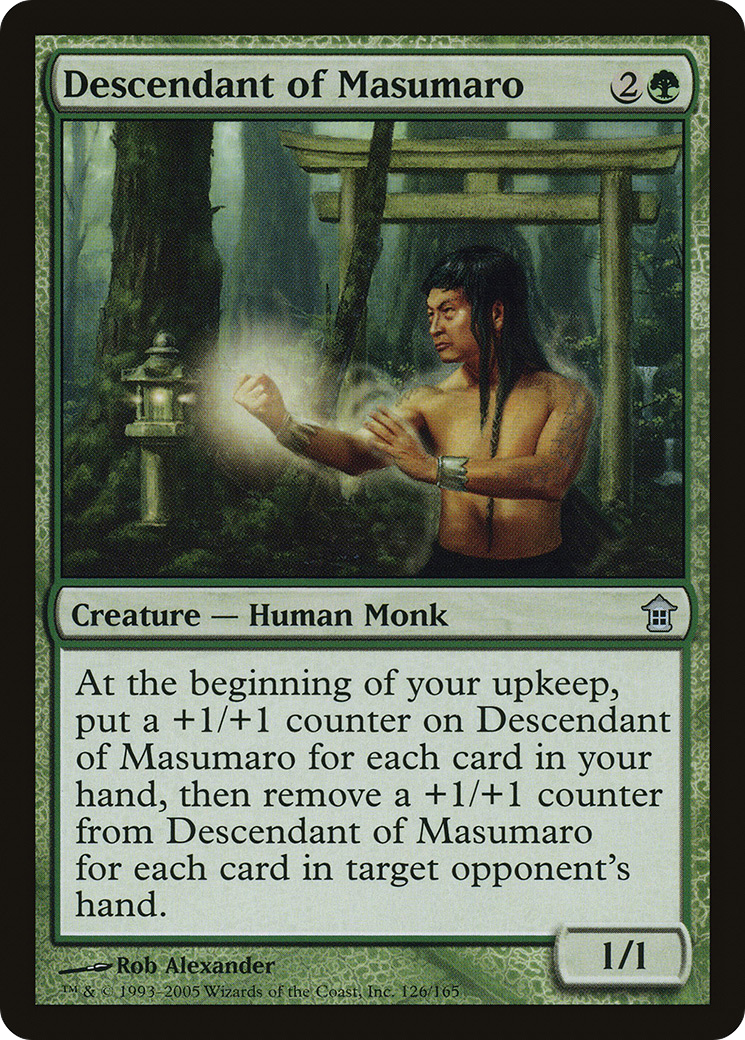 Descendant of Masumaro (SOK-126) - Saviors of Kamigawa Foil