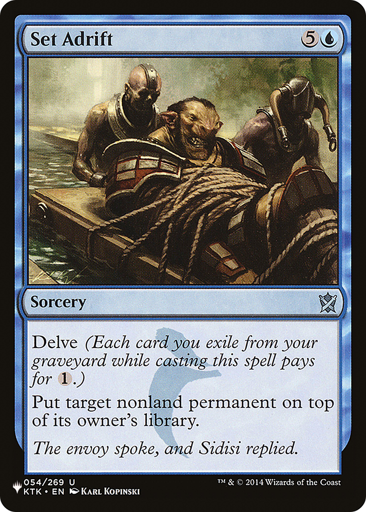 Set Adrift (LIST-054/269) - The List