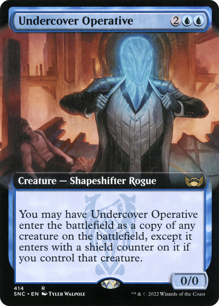 Undercover Operative (Extended Art) (SNC-414) - Streets of New Capenna: (Extended Art) Foil