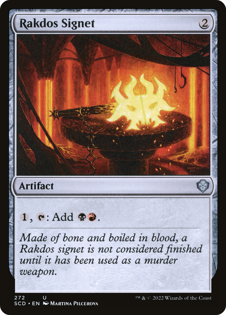 Rakdos Signet (SCD-272) - Starter Commander Decks