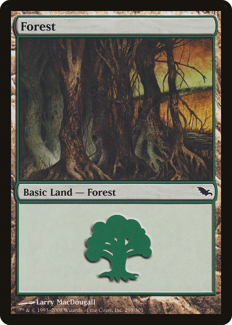 Forest (298) (SHM-298) - Shadowmoor Foil