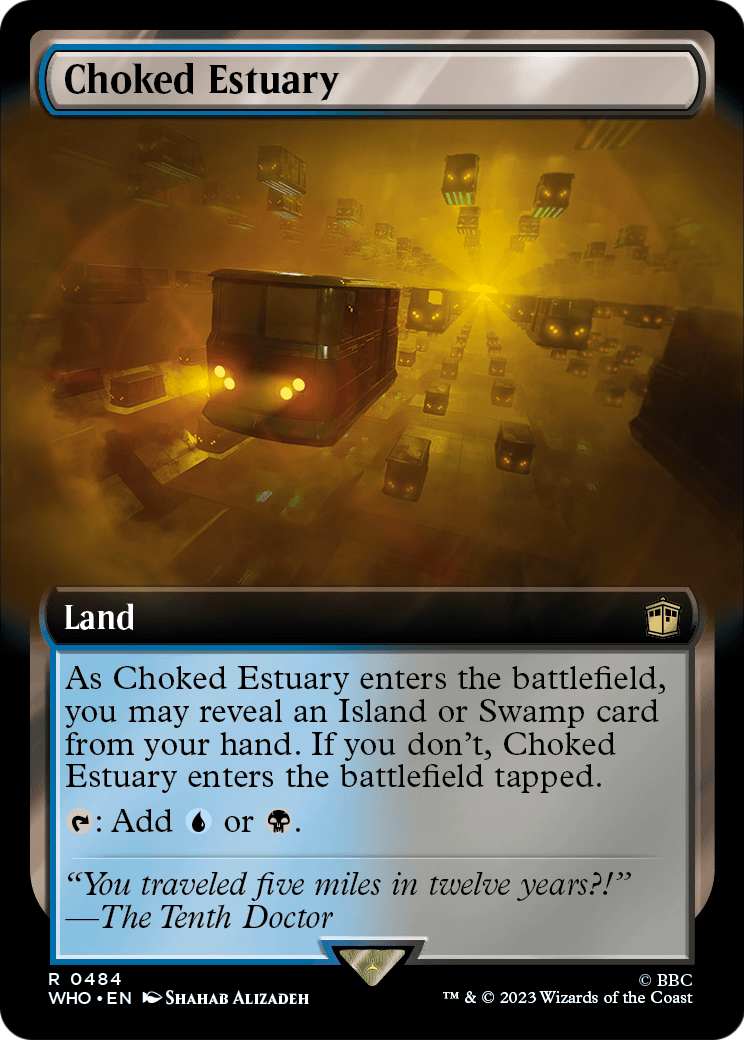Choked Estuary (Extended Art) (WHO-484) - Doctor Who: (Extended Art)