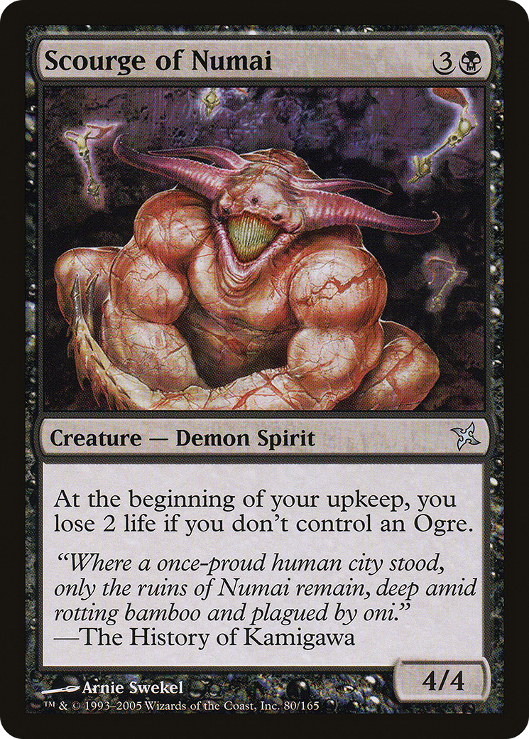 Scourge of Numai (BOK-080) - Betrayers of Kamigawa