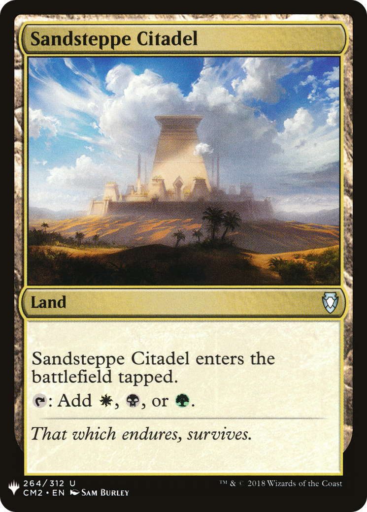 Sandsteppe Citadel (LIST-CM2-264) - The List