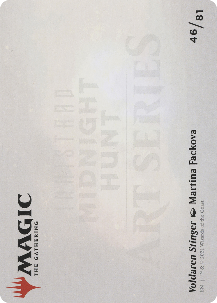Voldaren Stinger // Voldaren Stinger (AMID-046) - Midnight Hunt Art Series (Borderless)