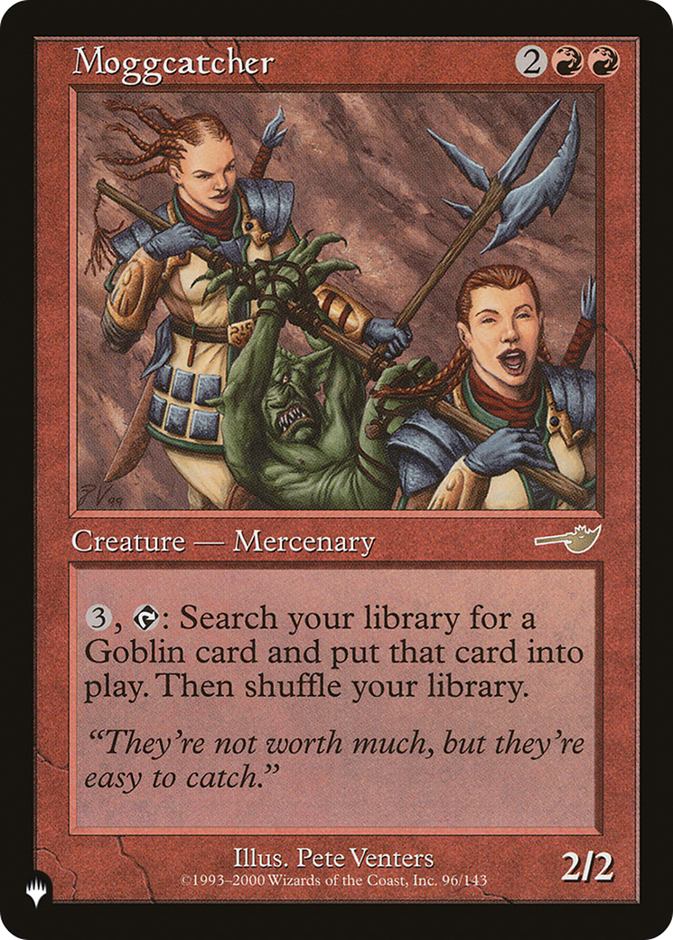 Moggcatcher (LIST-96/143) - The List