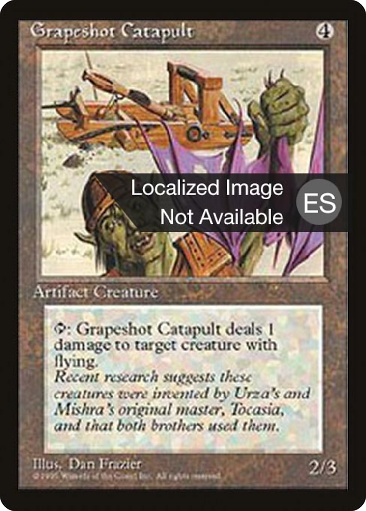 Grapeshot Catapult (4BB-) - Fourth Edition Foreign Black Border