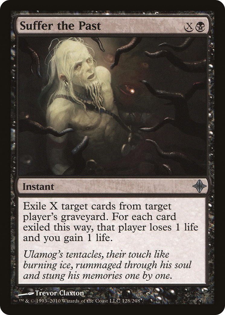 Suffer the Past (ROE-128) - Rise of the Eldrazi Foil