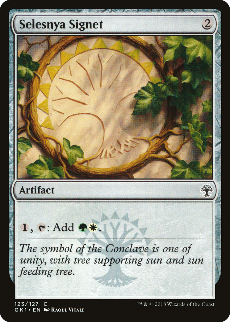 Selesnya Signet (GR1-123) - GRN Guild Kit