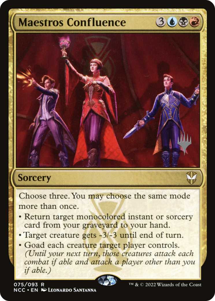 Maestros Confluence (Promo Pack) [Streets of New Capenna Commander Promos]