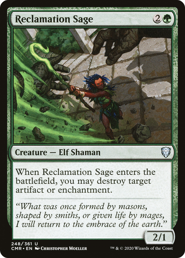 Reclamation Sage (248) (CMR-248) - Commander Legends Foil