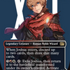 Joshua, Phoenix's Dominant (Borderless) (Surge Foil) (FIN-542) - FINAL FANTASY: (enchantment) (Borderless) Foil