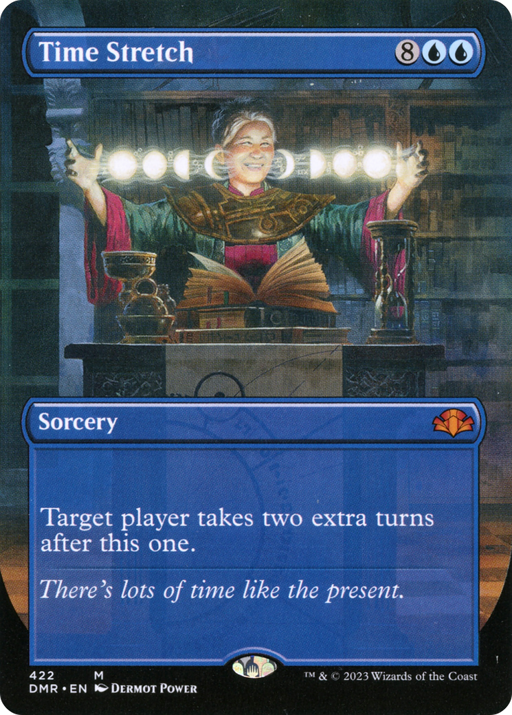 Time Stretch (Borderless) (DMR-422) - Dominaria Remastered (Borderless) Foil