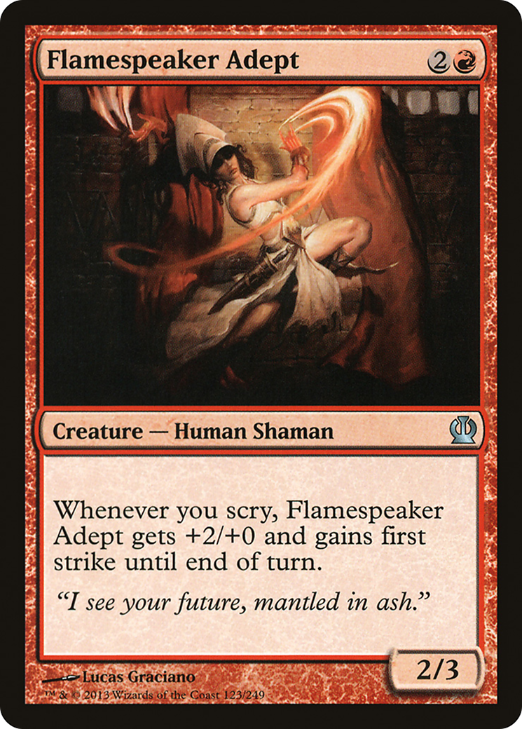 Flamespeaker Adept (THS-123) - Theros