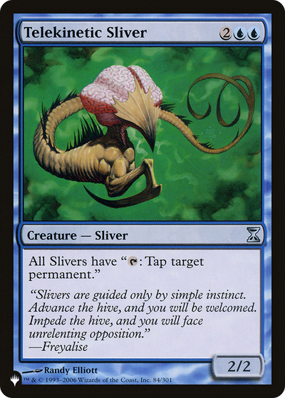 Telekinetic Sliver (LIST-84/301) - The List