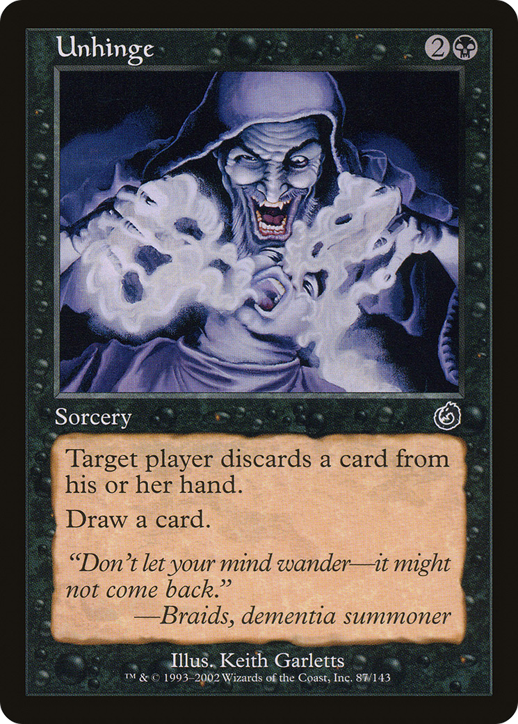 Unhinge (TOR-087) - Torment Foil