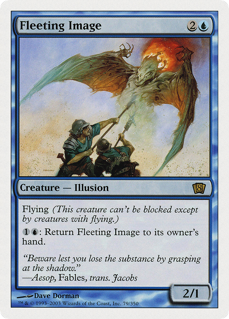 Fleeting Image (8ED-079) - 8th Edition Foil
