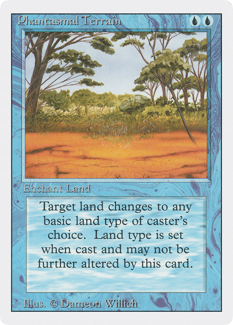 Phantasmal Terrain (3ED-) - Revised Edition