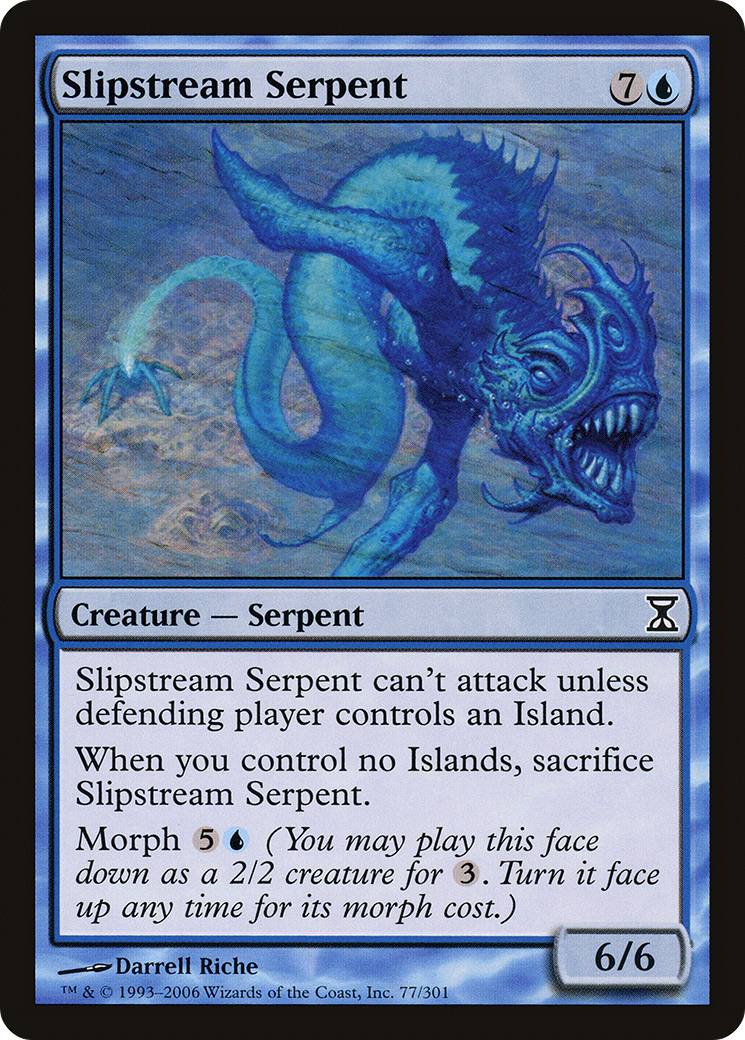 Slipstream Serpent (TSP-077) - Time Spiral Foil