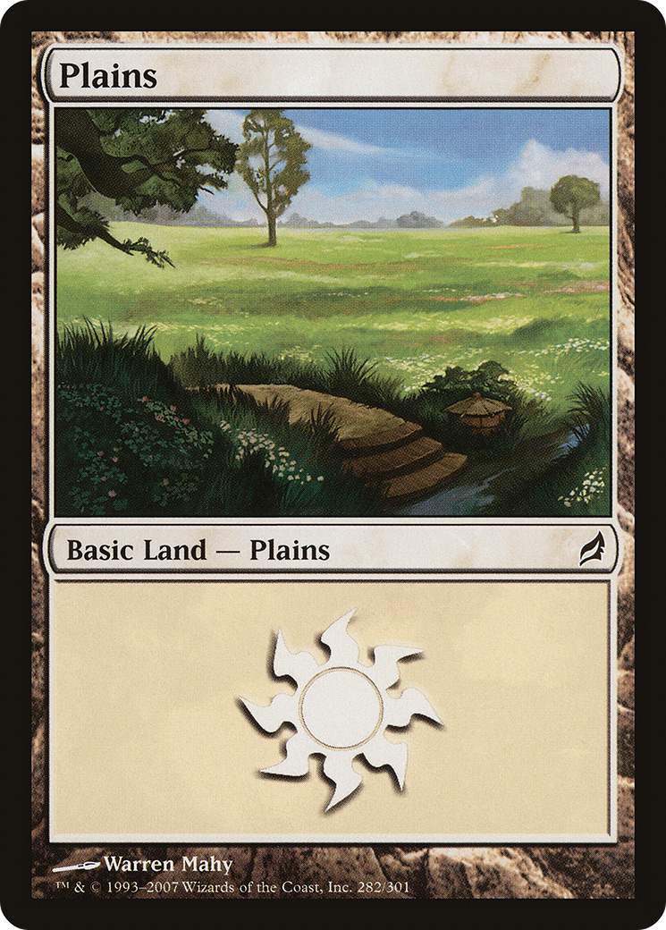 Plains (282) (LRW-282) - Lorwyn Foil