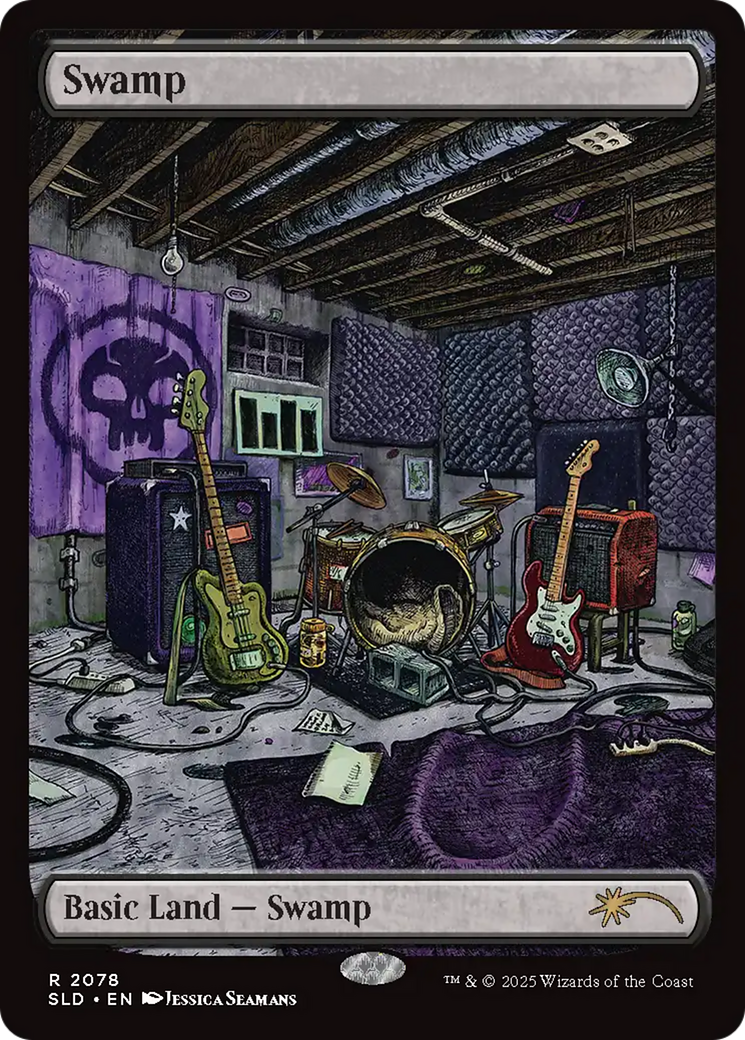 Swamp (SLD-2078) - Secret Lair Drop Foil